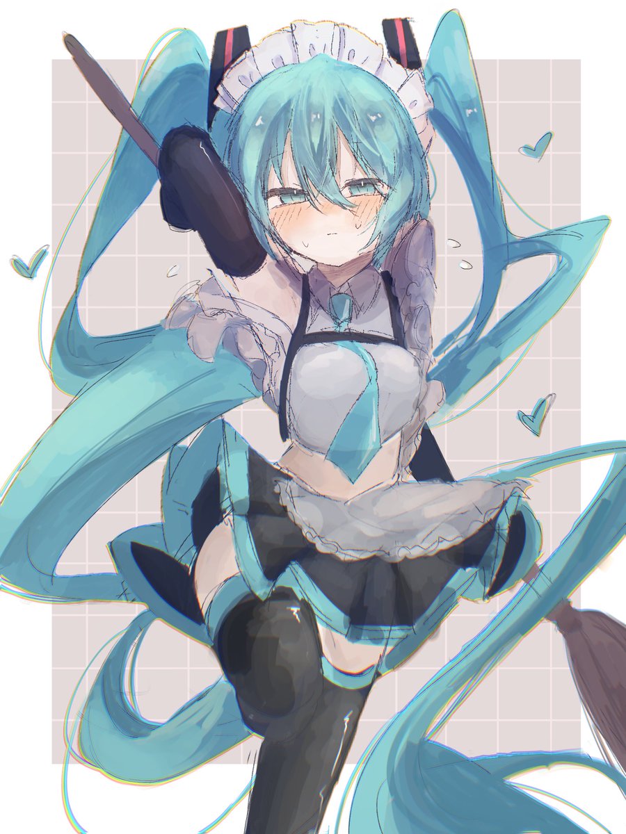 メイドの日！！！　#初音ミク #メイドの日2025