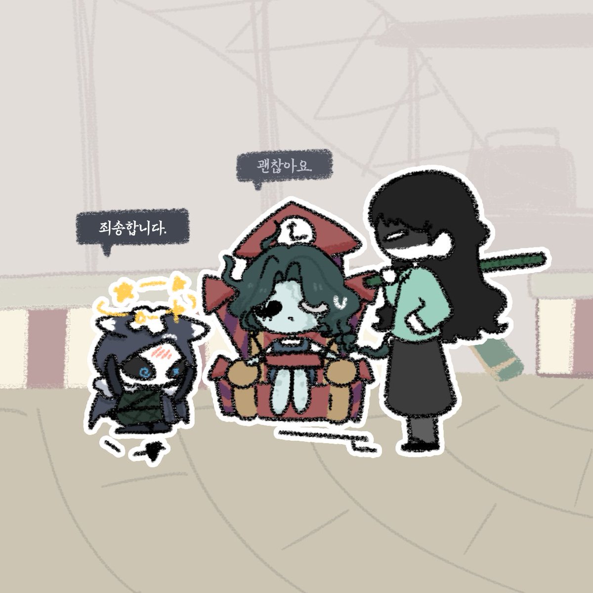 thaquawai's tweet photo. 골상 구출 어케함 https://t.co/sOKj8f5jL0