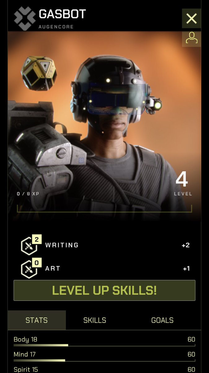 gasnipi's tweet image. I create my char in @ParallelColony that is supposed to be a adaptative engineer and looks like he enjoys art and writing, what did I do wrong ahaha