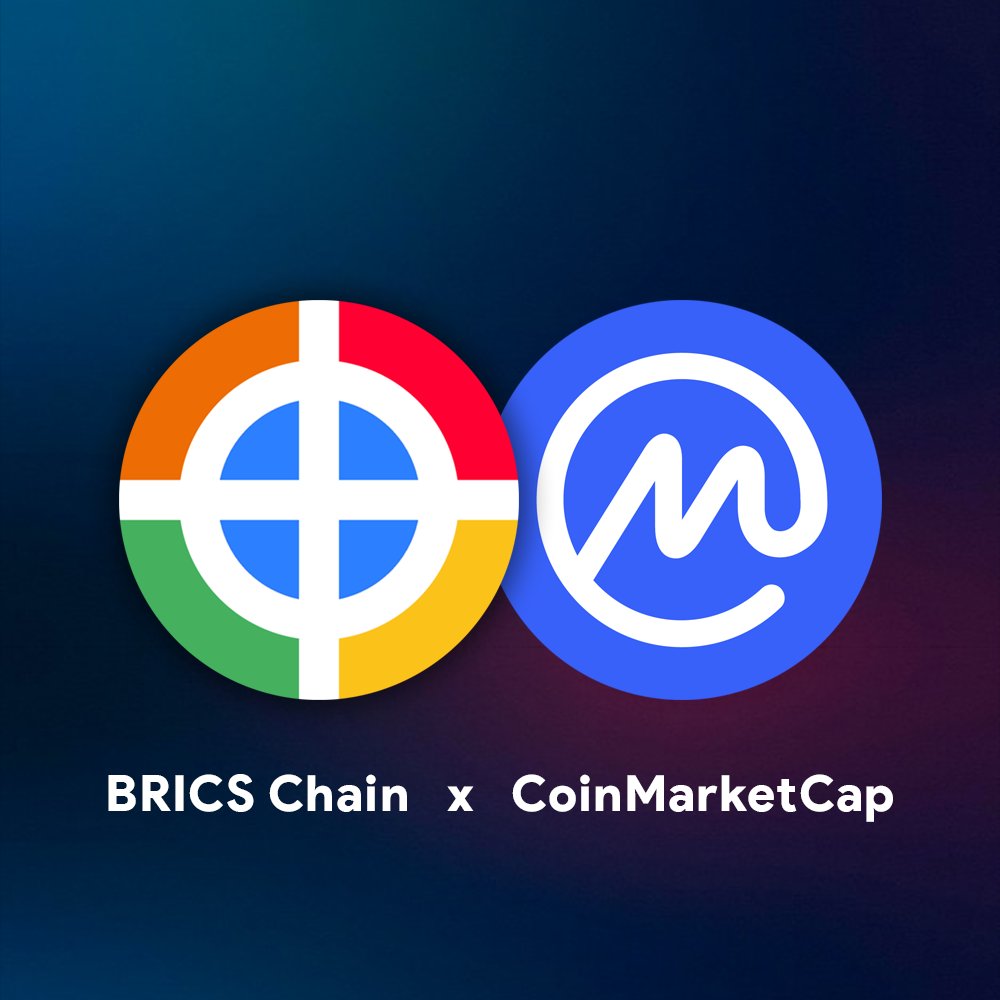 Thank you CMC for Listing <a href="/bricschain/">BRICS Chain</a>
coinmarketcap.com/currencies/bri…
#cmc #bricschain