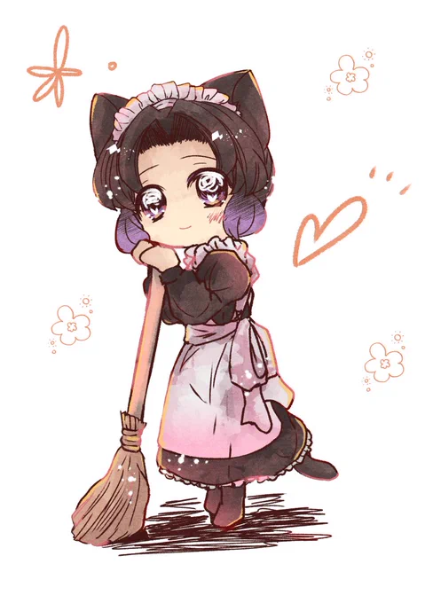 しのぶにゃんこ※猫化メイドの日 