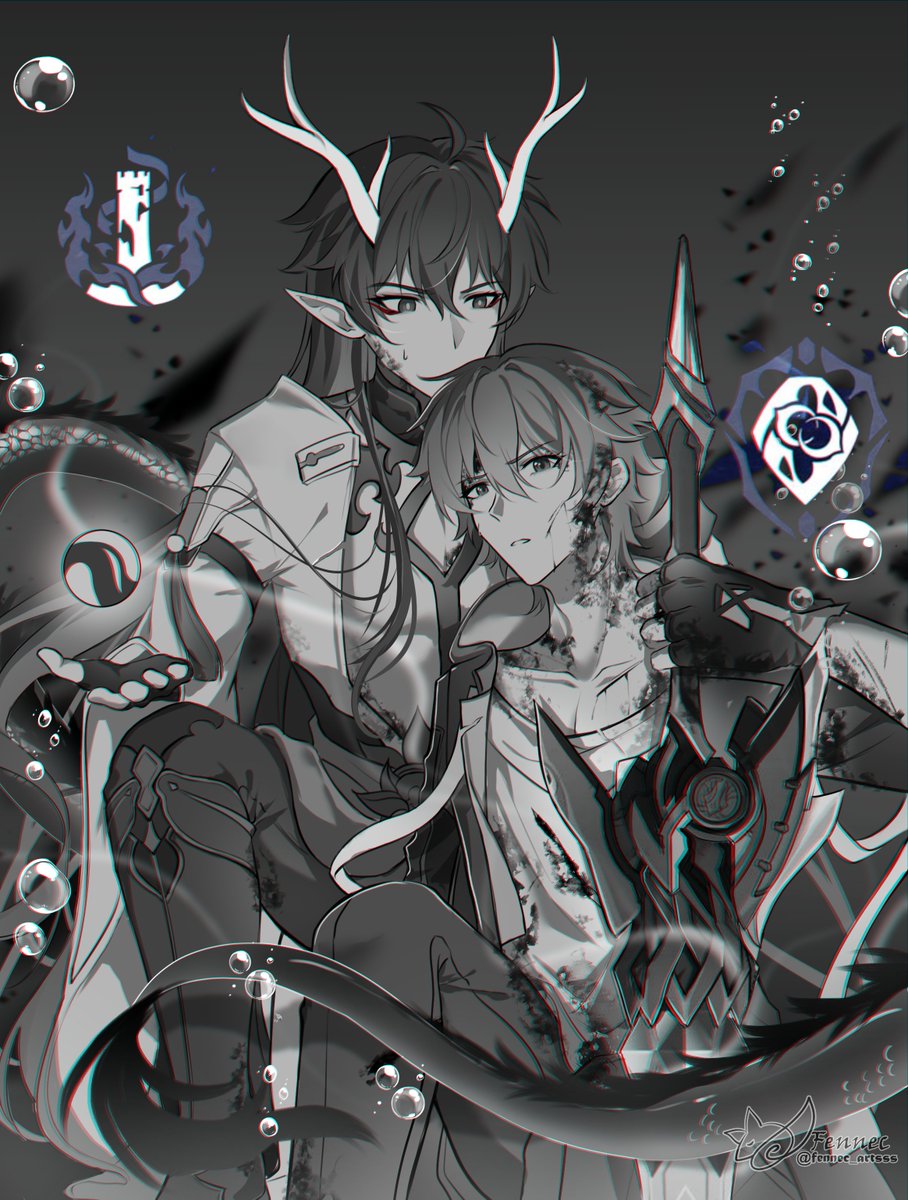 Fennec_artsss's tweet photo. 3.3 I guess... just guess 
#DanCae #丹穹 https://t.co/PWKyjExHn9