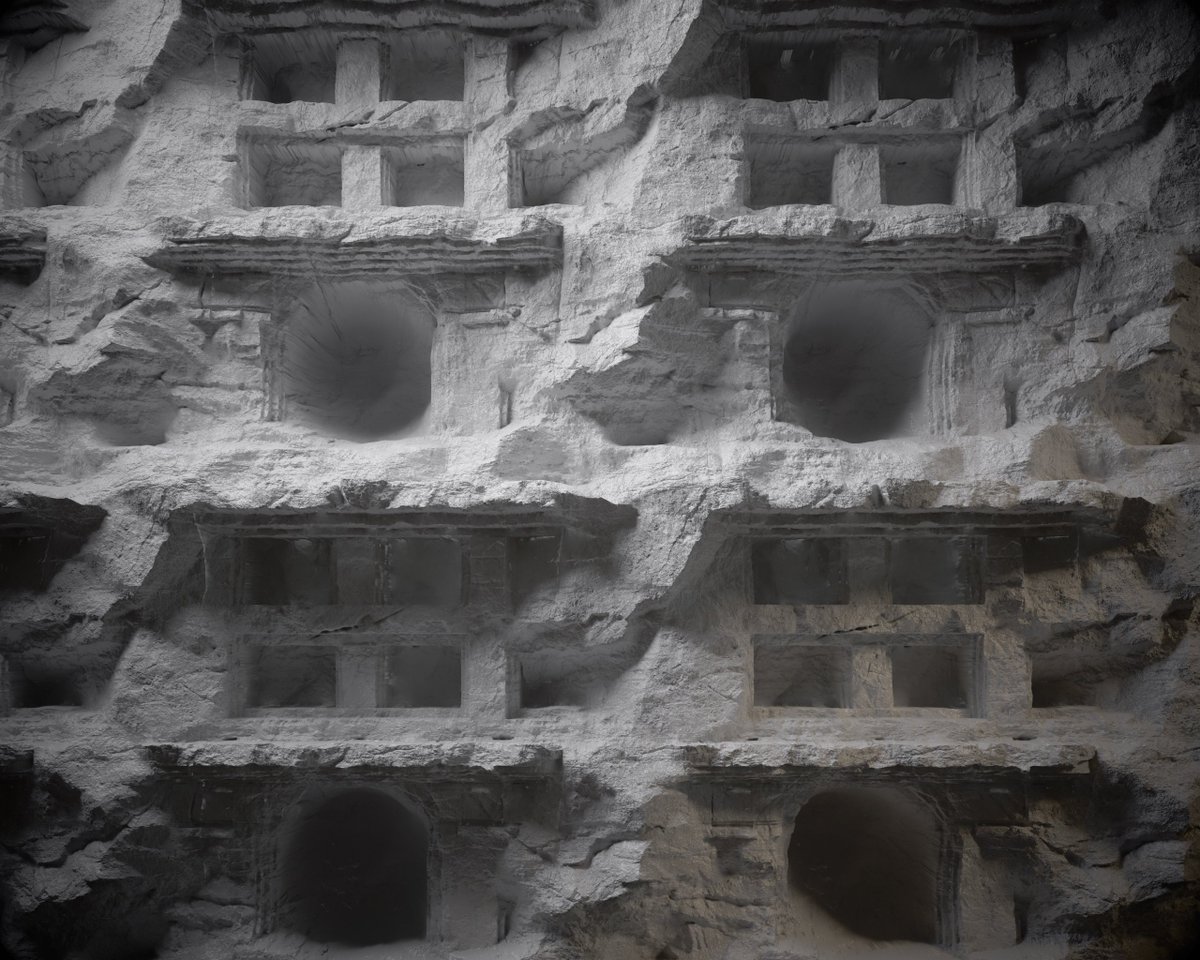 Mayterial_05. Loving the Zbrush and designer combination. I was testing out things In zbrush, so rushed a lot on rocks and chippies. <a href="/TheClubDiscord/">The Club</a> #Mayterials2025 #Mayterials