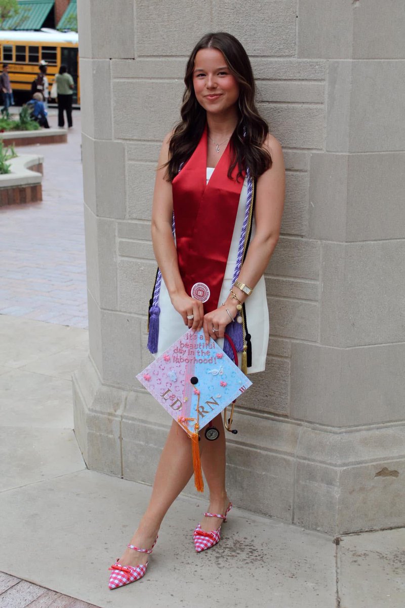 Michael’s wife, Brooke is graduating from the Indiana University School of Nursing today &amp; our beautiful daughter-in-law already has a great job! She is amazing!  With Michael at IU medical school, one day we will be a family full of healthcare providers!  #iu #nursing #gobrooke!