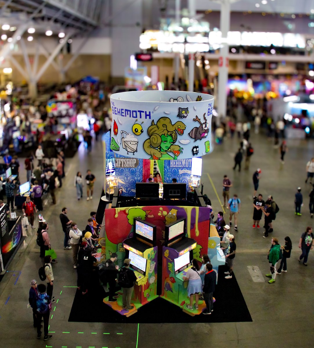 It's the dawn of #PAXEast Day 3, and our behemoth-sized booth will be BUSY today!
After the <a href="/TomFulp/">Tom Fulp</a> Meetup at 2PM, our Castle Crashers Painter Boss Paradise Tournament kicks off at 3PM!