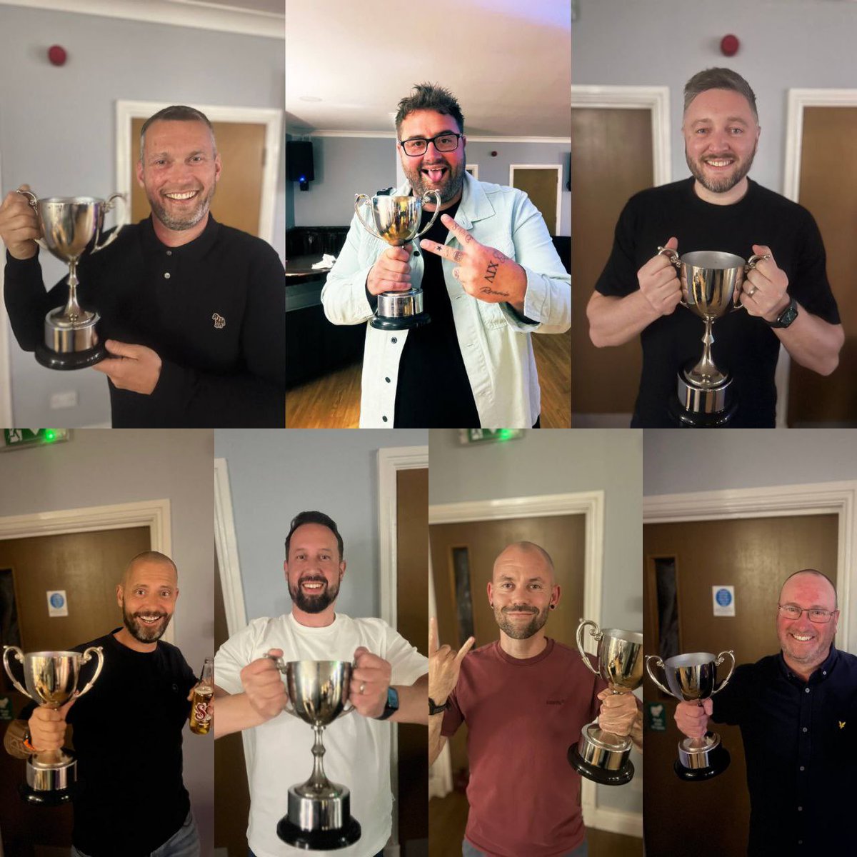 Ash83STFC's tweet photo. Just me and my mates ripping up the skittles league #PinPricks https://t.co/6FAEbtyWEi