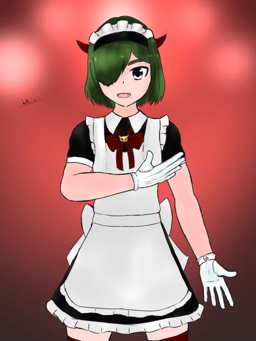 #メイドの日2025 #メイドの日 あくまでメイドな代理(恵無)ちゃん 