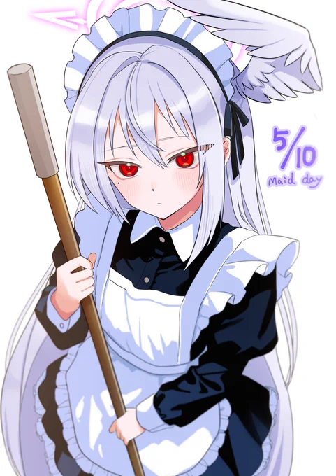 メイドの日スズミ #ブルアカ