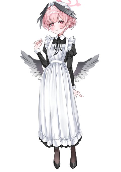 メイドコハル
#ブルアカ 
#メイドの日 