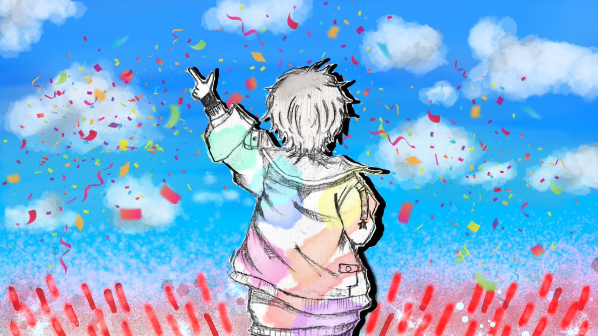 日比谷野外音楽堂
とってもとっても楽しかったです！！！

まさしくあなたの色でした
幸せをいっぱいありがとう。

#天月イラスト部 
#ぼく色