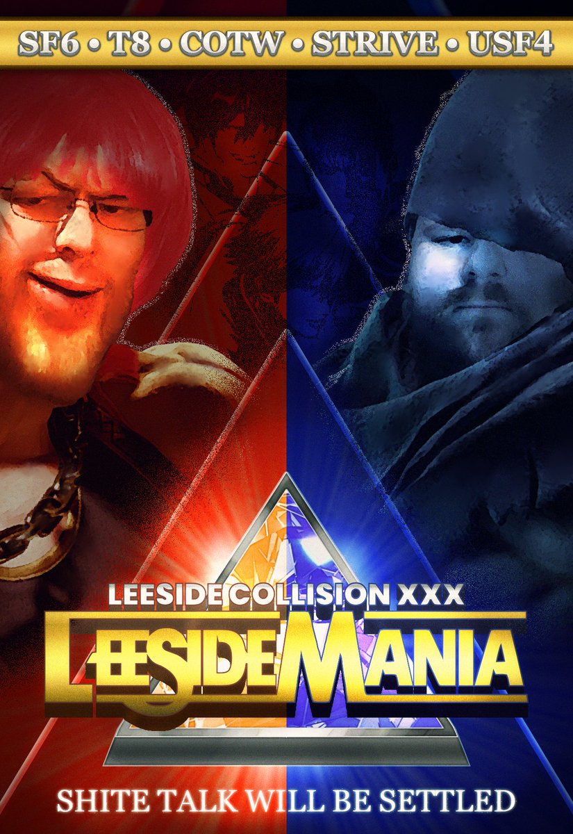 Leeside Collision XXX is on in one week. SF6, T8, GGST, CotW and USF4. Some exhibitions post tournament as well.

Sign up in comments.