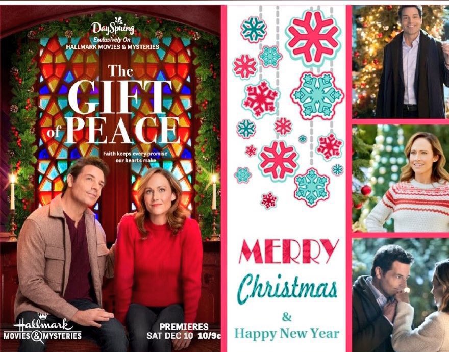 Good Special Saturday, Y’all! "Spend some time today doing what makes you smile." Unknown

Tomorrow, Sun. 5/11, 9p/8c
#TheGiftofPeace
W🌟s
<a href="/brennanelliott2/">Brennan elliott</a> , Michael
@NikkiDeLoach, Traci
@hallmarkfamily
See how Traci &amp; others 
replaced deep grief w joy &amp; peace in grief.