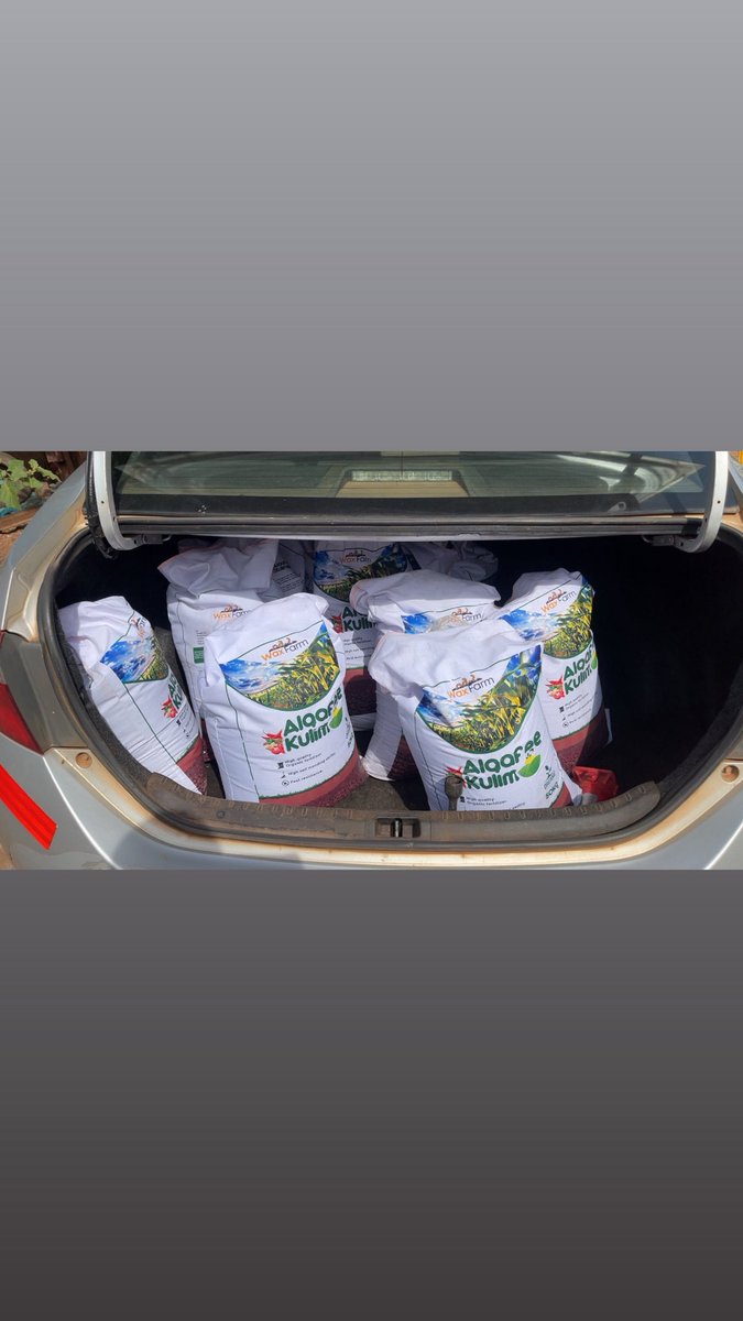 Gomda9's tweet photo. Today, seeing our organic fertilizer packed in the trunk of a happy customer’s car is more than a proud moment it’s proof that passion, when paired with persistence and purpose, can pay off, that doing good for your community and the planet can also bring good returns. https://t.co/DIJxijbOC5