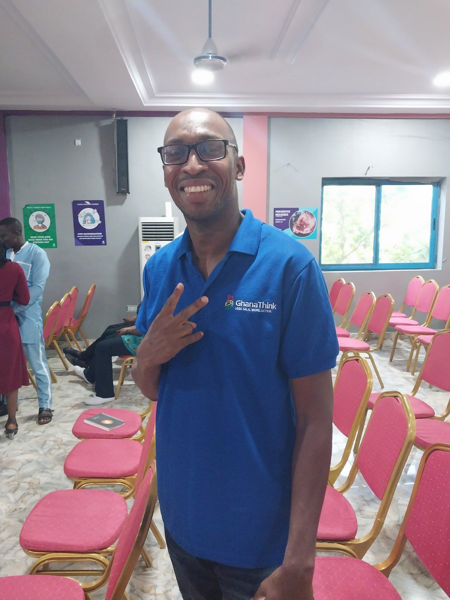 The director of <a href="/Ghanathink/">GhanaThink</a> repping <a href="/barcampwa/">Barcamp Wa #bcwa</a> 
You can’t miss this exciting event 
#bcwa