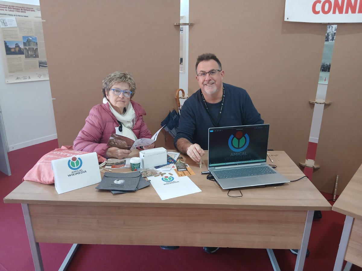 Amical Wikimedia (@amicalwikimedia) on Twitter photo Aquest matí hem estat a Montblanc, al #Recercat, organitzat per l'<a href="/iramunt/">Institut Ramon Muntaner</a> i la <a href="/ccentresestudis/">Coordinadora Centres d'Estudis de Parla Catalana</a>, teixint complicitats amb actors que poden fer contribucions molt interessants a la <a href="/Viquipedia/">Viquipèdia</a>. Aquest matí hem estat a Montblanc, al #Recercat, organitzat per l'<a href="/iramunt/">Institut Ramon Muntaner</a> i la <a href="/ccentresestudis/">Coordinadora Centres d'Estudis de Parla Catalana</a>, teixint complicitats amb actors que poden fer contribucions molt interessants a la <a href="/Viquipedia/">Viquipèdia</a>.