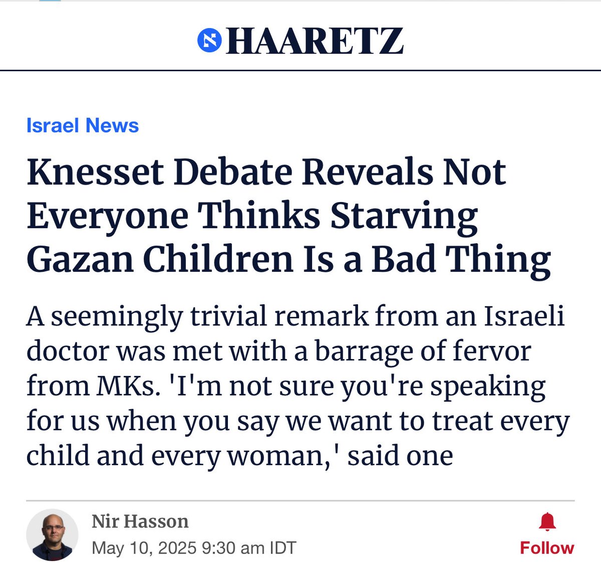 They’re openly debating whether STARVING CHILDREN is “bad.” These are the people the U.S. sends billions to every year.