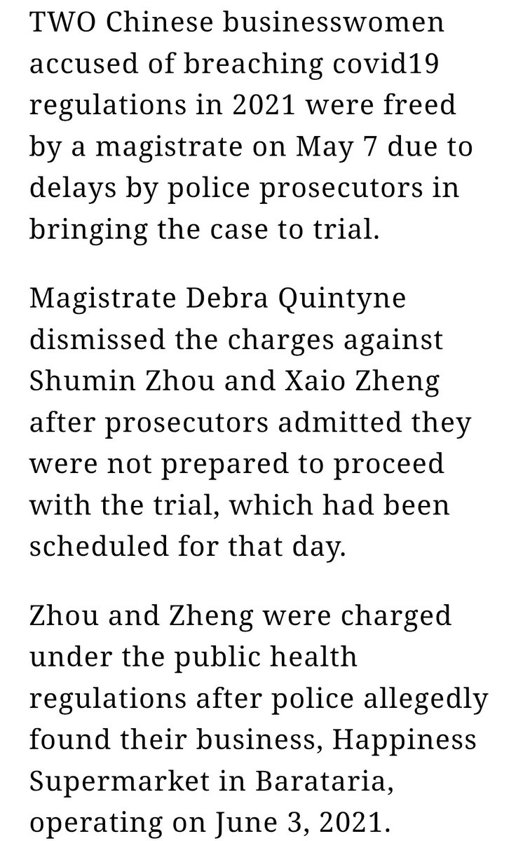 fwiwblog's tweet photo. Another case dismissed because the prosecution can't seem to get it together.

This one dates back to a 2021 COVID regulations violation. https://t.co/nIuU9f5xuF