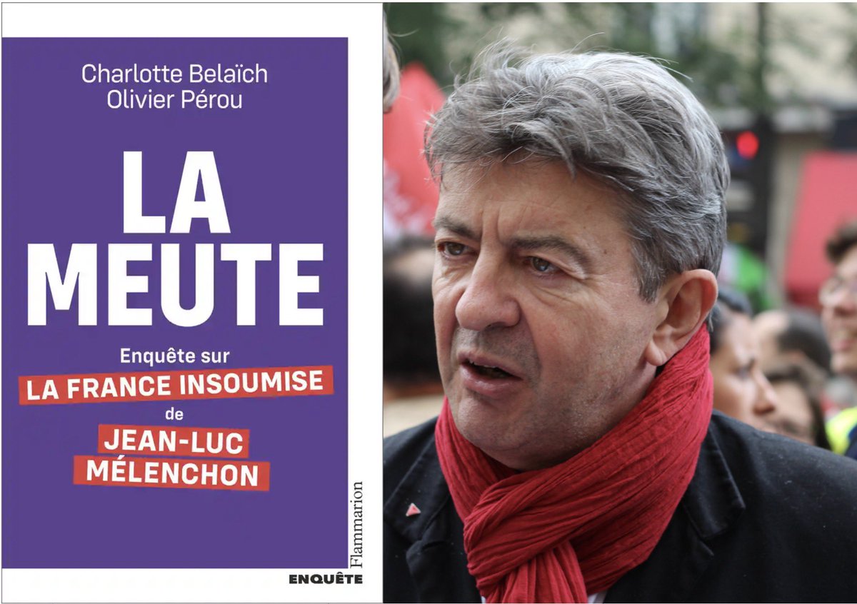 Je viens de terminer “La meute” de Charlotte Belaïch et Olivier Pérou . Quelques réflexions : 
- C’est un très bon livre sur lesquels les auteurs ont énormément travaillé , c’est évident . La plongée dans l’ organisation politique  de #LFI est très minutieuse et les témoins ,