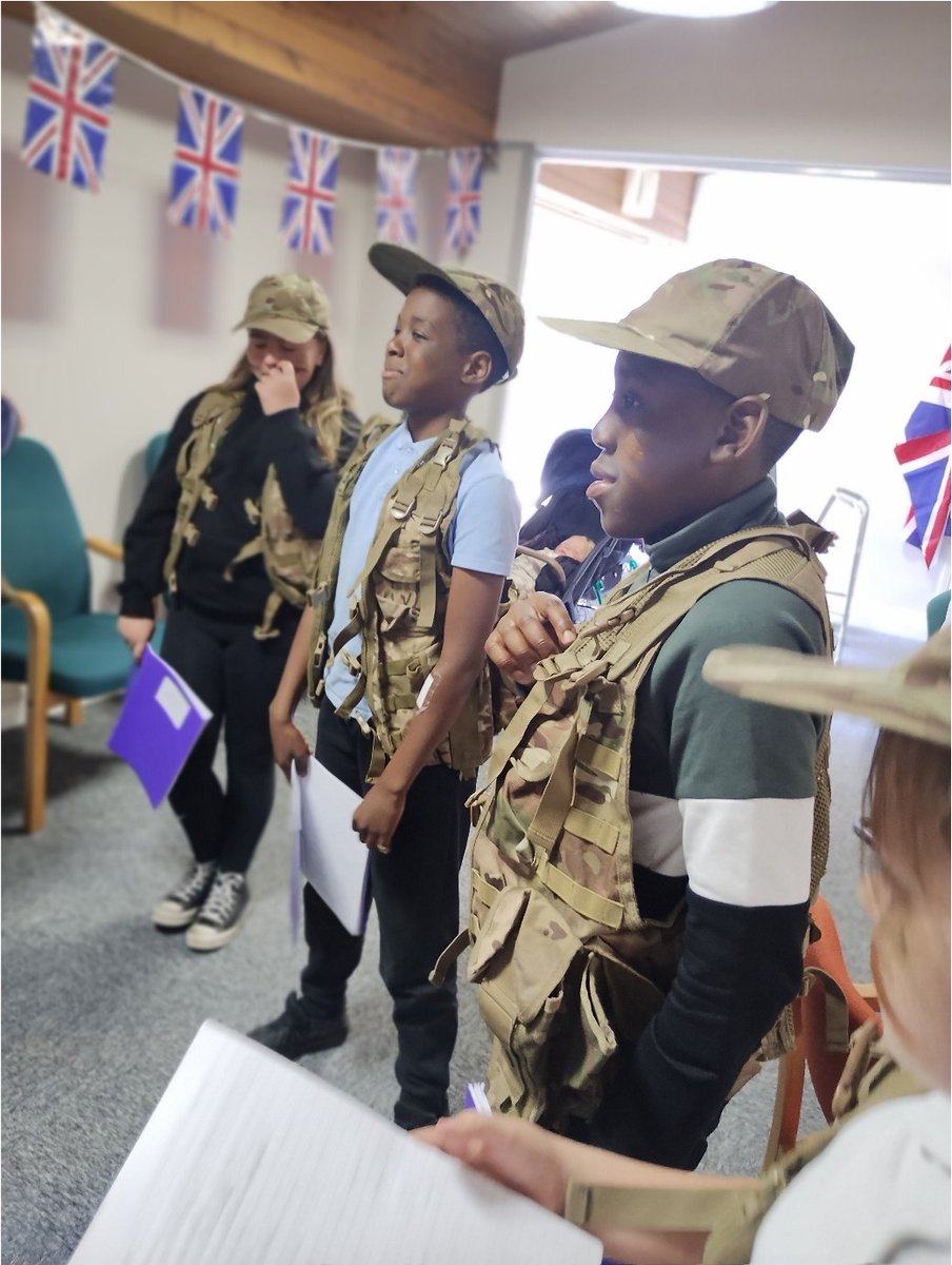 Byker Lodge VE Day  with our local school who participated in the 80th year celebrations! Everyone had a great day !