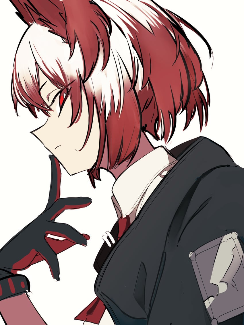 Suffering_Gun's tweet photo. "I almost want to say you deserve it but... that's too cruel, so long as you won't be a pain you can stay with me I suppose" https://t.co/HN4aTZccDQ