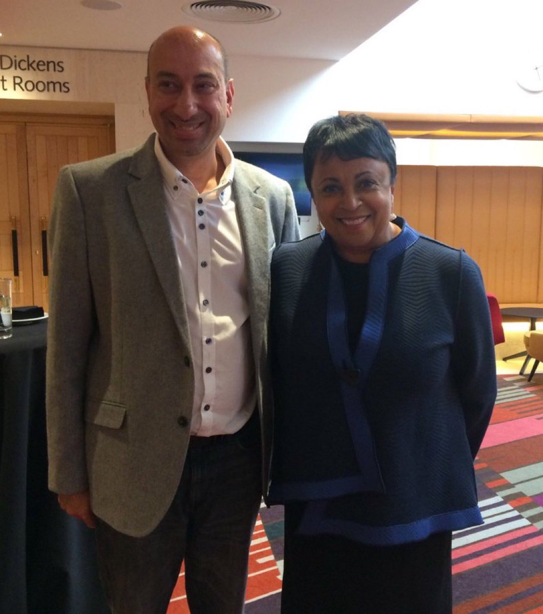 Sorry to hear the news about Carla Hayden, the first woman and first African American <a href="/LibnOfCongress/">Carla Hayden</a> Meeting her was one of the highlights  during my <a href="/CILIPinfo/">CILIP</a> Presidential year. Wish her all the best for the future.