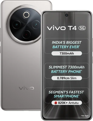 vivo T4 5G (Phantom Grey, 128 GB)(8 GB RAM) for 
₹21999
extp.in/9f1IaA