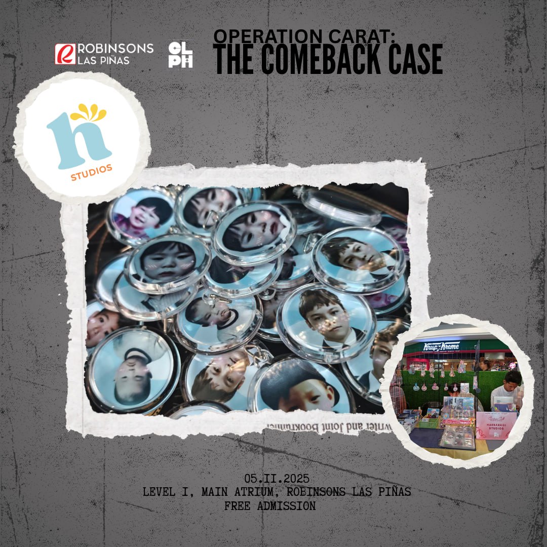 CARATs! D-1 until our pre-comeback event at Robinson's Las Piñas! 🎉 Get your anik-anik fix &amp; fanmade goodies from our final set of awesome merchants: <a href="/MeowMeowCart713/">SVT SALE WTS LFB Nori</a> , <a href="/HaebaragiStudio/">Haebaragi Studios 🌻</a>, <a href="/bylovebonnie/">by Love bonnie</a>  and @MoonCraftsbyCJ! See you all tomorrow! 💎💖

#OperationCarat
