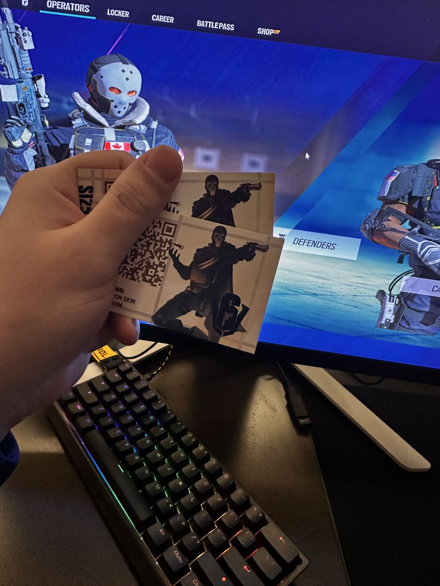 GIVEAWAY TIME!
To celebrate the start of CTRL8, We are giving away an S.I. 25 Bundle Code – To rep your main in style!

How to Enter:
1.  Follow us
2. Like + RT this post
3. Comment your main operator!

Winner announced: 10-07-2025

#R6S #SiegeGiveaway #Ubisoft #TakeCTRL