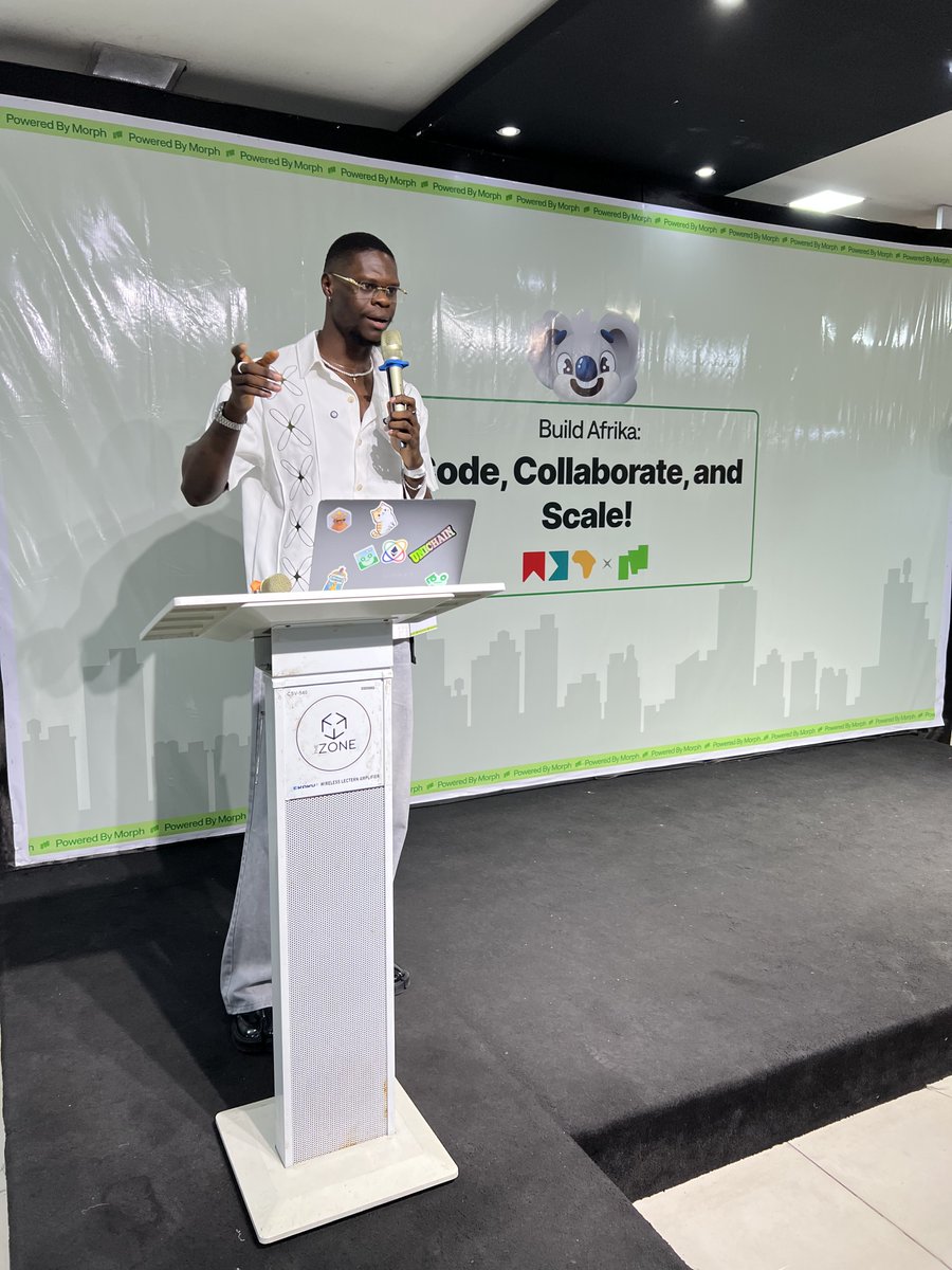 web3afrika's tweet photo. Privacy by design, not by accident.

During his talk, Yinka @geniusyinka  broke down powerful privacy-preserving techniques like:

1️⃣ Zero-Knowledge Proofs
2️⃣ Trusted Execution Environments
3️⃣ Multi-Party Computation

A reminder that in Web3, privacy isn’t optional. it’s foundational. 
#BuildAfrika  #Web3Afrika