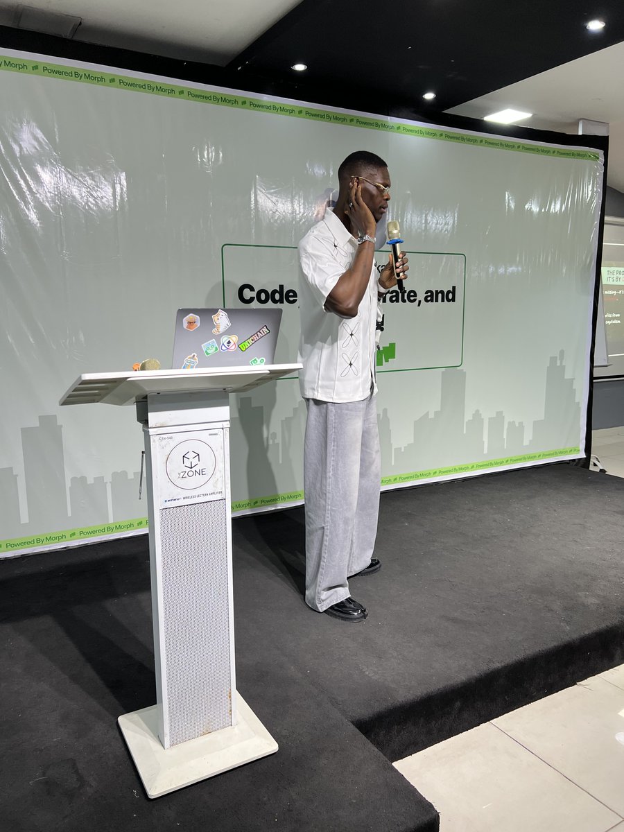 web3afrika's tweet photo. Privacy by design, not by accident.

During his talk, Yinka @geniusyinka  broke down powerful privacy-preserving techniques like:

1️⃣ Zero-Knowledge Proofs
2️⃣ Trusted Execution Environments
3️⃣ Multi-Party Computation

A reminder that in Web3, privacy isn’t optional. it’s foundational. 
#BuildAfrika  #Web3Afrika