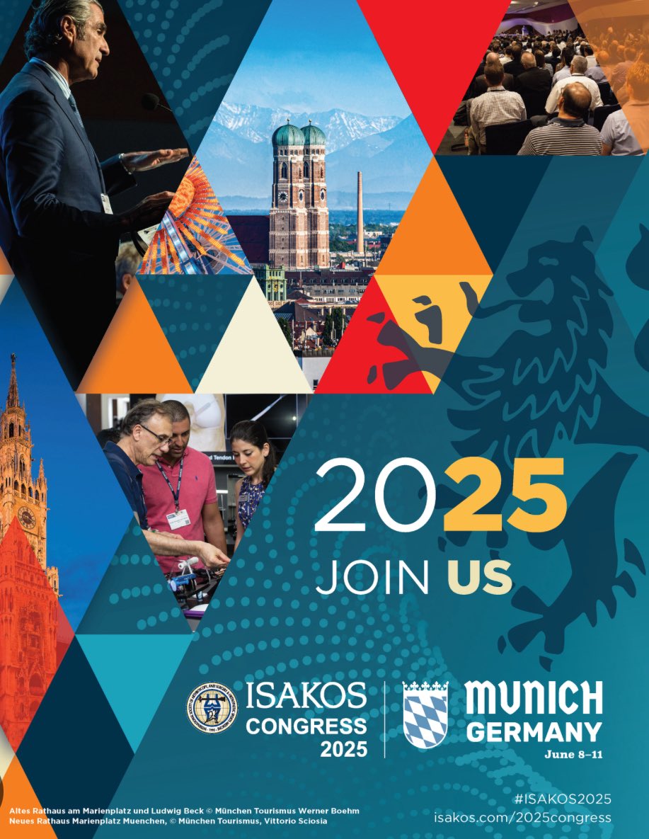 PdHooghe's tweet image. Excited to share that I’ll be chairing the Sports Medicine Committee at ISAKOS for the 2025-2027 term. Together with our enthusiastic global expert group, we’ll kick off at the upcoming ISAKOS Congress in Munich. Let’s advance Sports Medicine globally. 🌍🏅 #ISAKOS2025 #OneTeam
