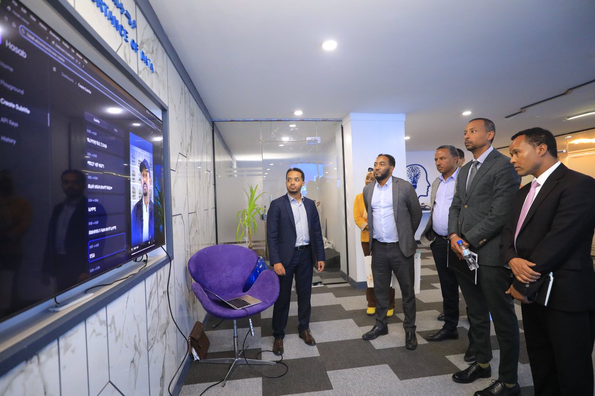 Hasab_AI's tweet photo. We showcased our solutions in speech-to-text, translation &amp; time-stamping—designed for African and low resource languages.
We’re building tools that break language barriers.

@MinistryofInno2 @InstituteGC 
#SpeechTech #LanguageAI #TechForGood https://t.co/5tm0x7mgii