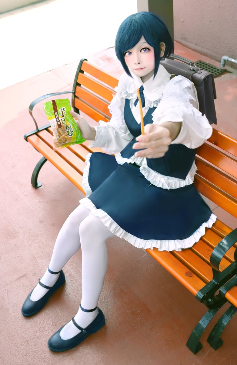 COSPLAY] 都市伝説解体センター 福来あざみ 芋けんぴ食べます？ #都市