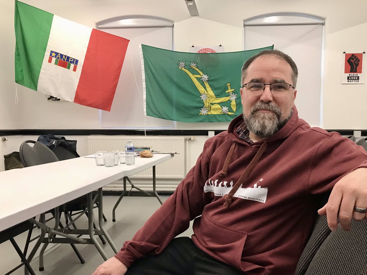 Irish socialist patriots of the Connolly Column who fought fascism in Spanish Civil War were remembered at an event, Patriots &amp; Partisans, Salford. Also British, Italian, Spanish, USSR &amp; Chinese anti-fascism of 1920s, ‘30s &amp; ‘40s. Inc <a href="/anpilondon/">ANPI London</a> <a href="/IBMT_SCW/">IBMT</a> <a href="/CpbManc/">Communist Party Greater Manchester</a> <a href="/yclbritain/">Young Communist League of Britain</a>