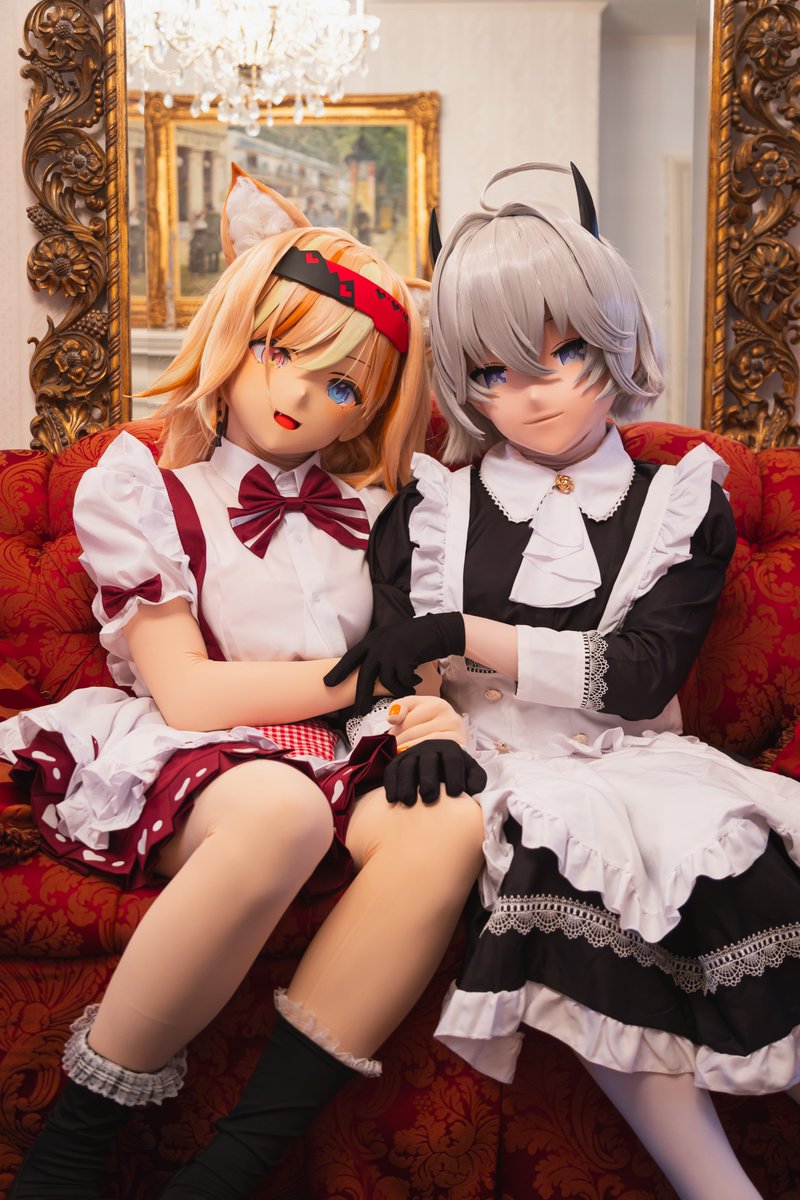 #メイドの日

◀️🎭 ▸ <a href="/Kiri__LT/">Kiri</a> 
📸🪄 ▸ <a href="/SoftnessMonster/">soft™️</a> 
#メイドの日2025 #着ぐるみ #kigurumi