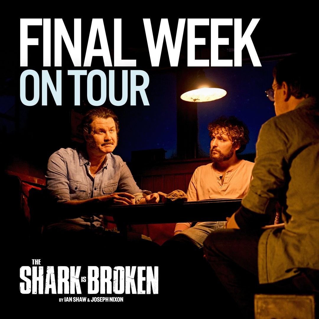We're heading into our FINAL WEEK ON TOUR! 😱

It's your last chance to see this sensational show about the making of Hollywood's first BLOCKBUSTER! 🦈

#TheSharkIsBroken #UKTheatre #UKTour #JAWS