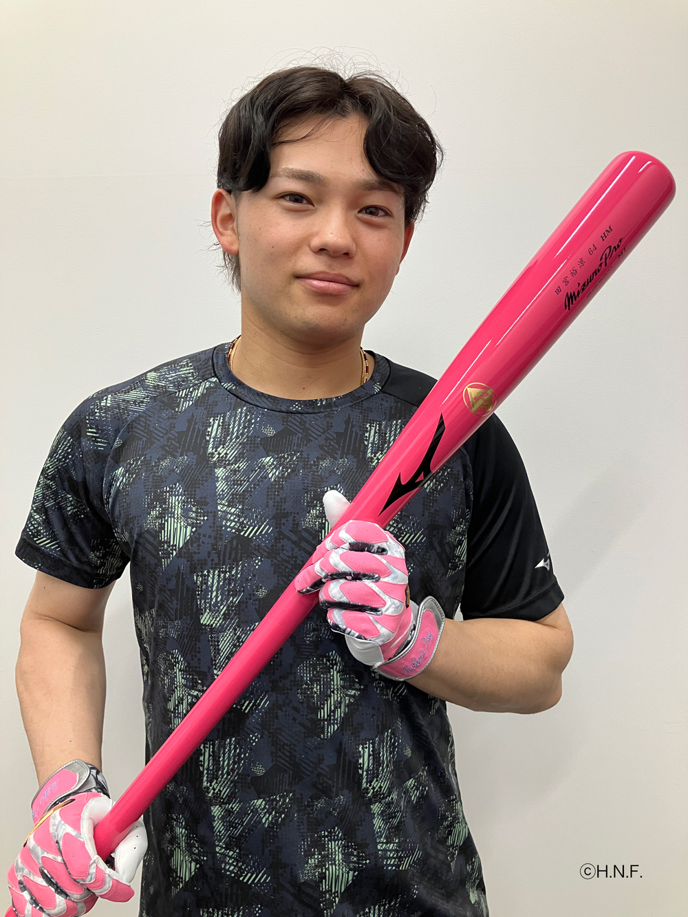 日本ハムファイターズ 母の日限定 選手応援タオル【田宮裕涼】 北海道