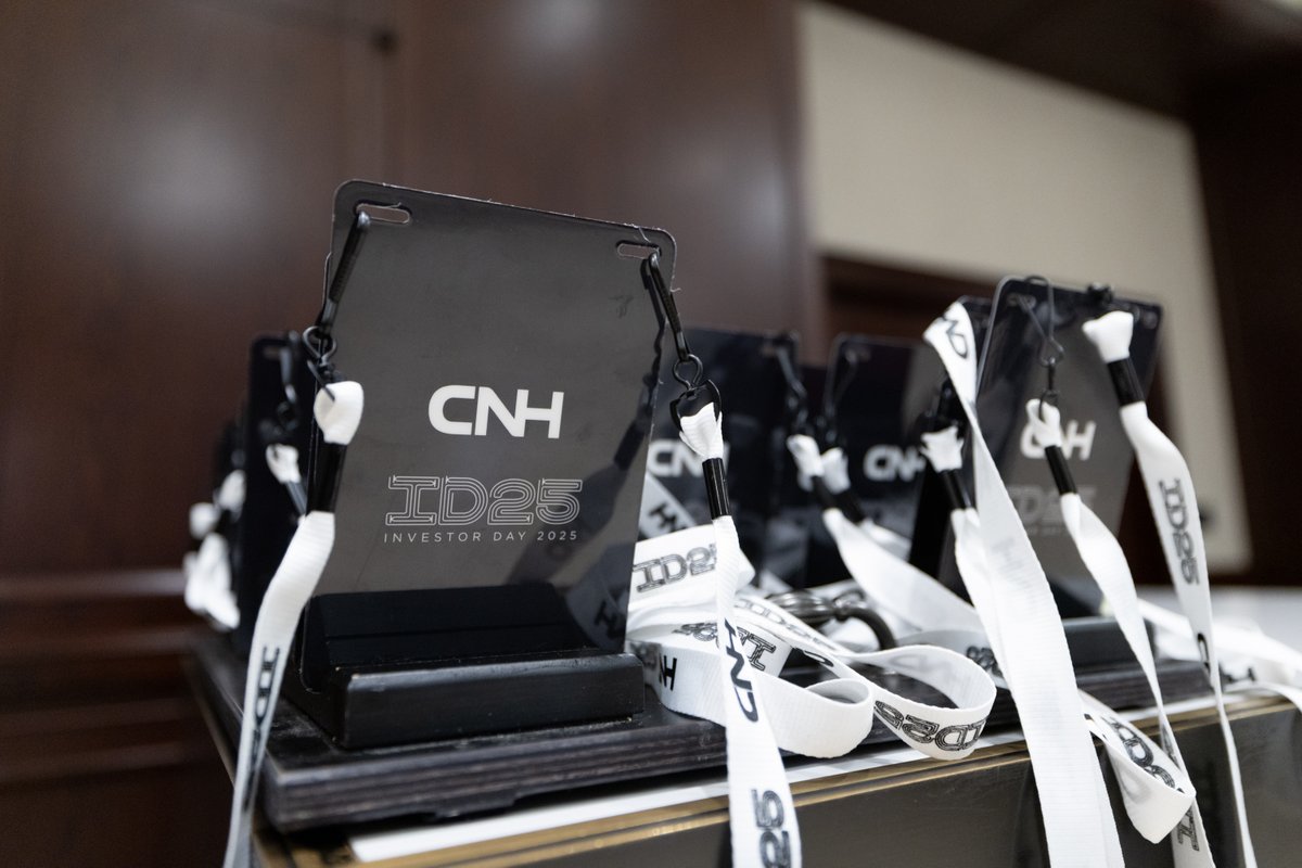 WHAT A WEEK - Some extra photos from our Investor Day 2025 at the New York Stock Exchange! We're propelling CNH ahead with new Strategic Business Plan, and path to 2030.

Watch the replay here: ow.ly/YF7C50VQlwl

#CNH #CNHID25