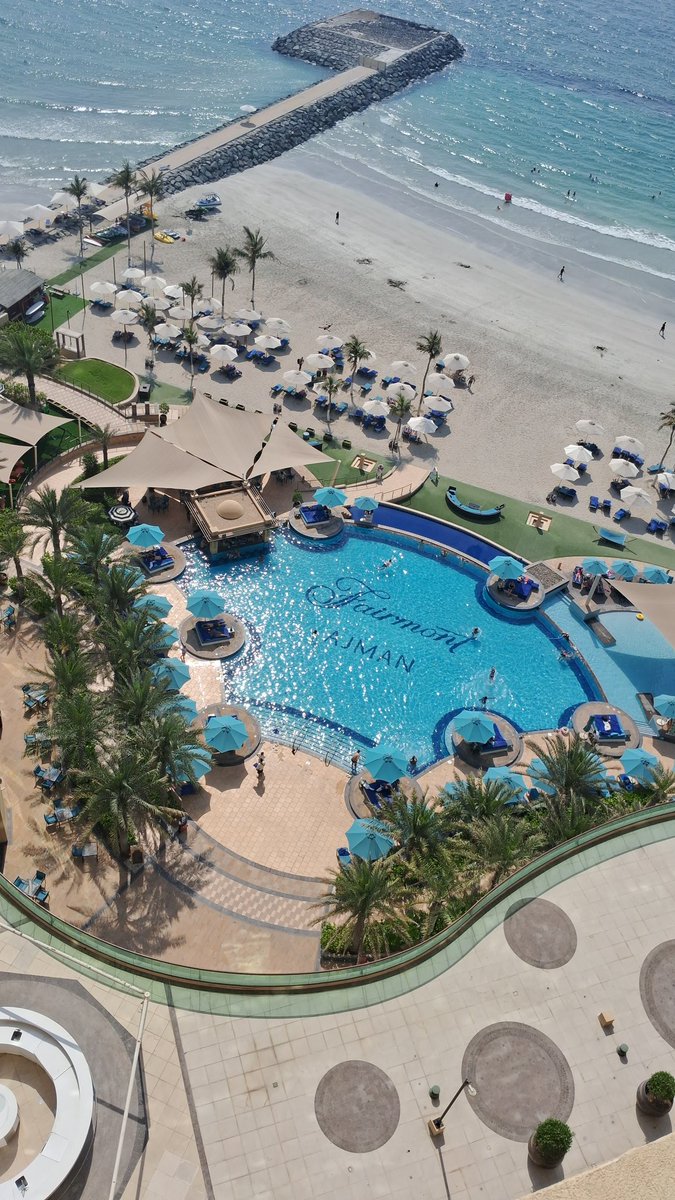 imranSa11984161's tweet photo. CHECK IN : FAIRMOUNT RESORT, AJMAN : Got myself checked in at Fairmount Resort in Ajman and I live my view from my hotel balcony. What a view and breeze. Time for some beaching! #CheckinIn #Resort #FairmountAjman #BalconyViee #DubaliousDude #Immi76 #Traveller #Ajman #UAE🇦🇪 https://t.co/8Gj545a0uX