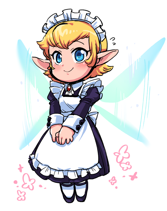 メイドの日らしいのでメイド妖精ちゃん。 