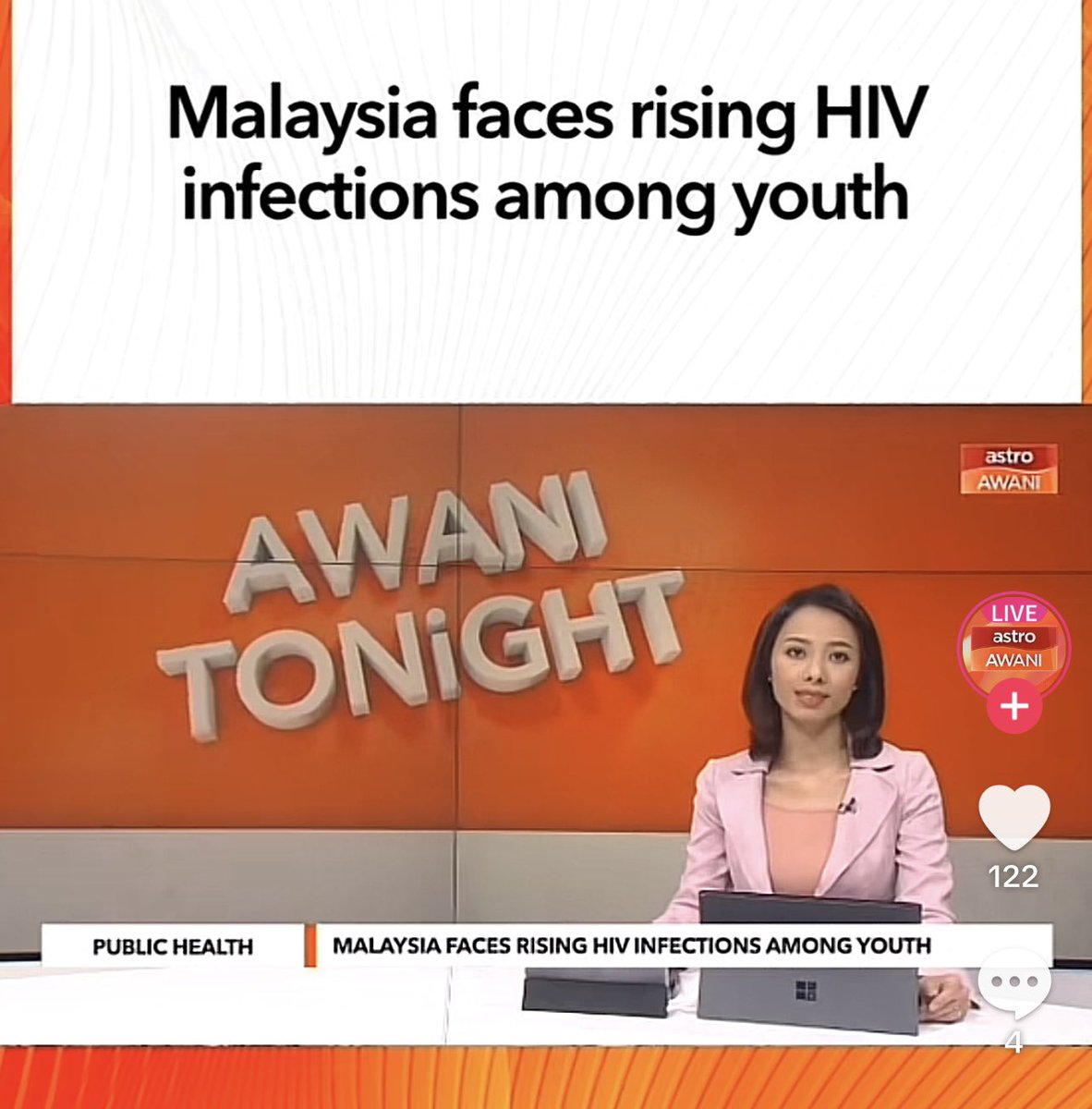 nvrmyraa's tweet photo. Malaysia faces rising HIV infections among youth especially IPT students.

[ THREAD ]

PUTRI ELINA MYRA BINTI AZRIL JUNAIDI
{2024443274}

#COM201
#MASSCOM
#N5MC1102C
#UITMREMBAU https://t.co/W978rnYjxg