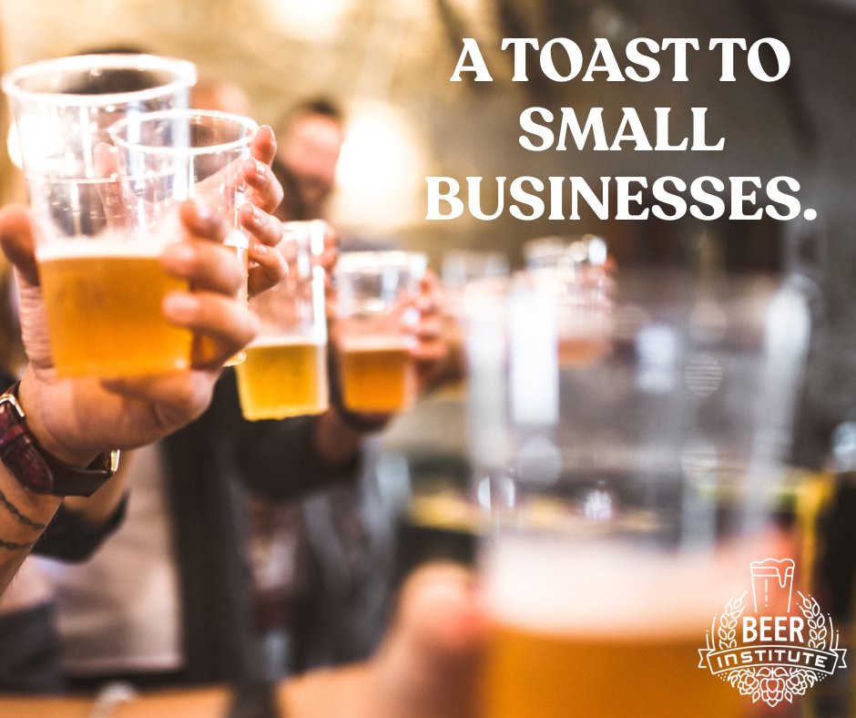 Bars. Breweries. Bodegas. They're small businesses driving our local economies.

America's economy DEPENDS on beer... supporting 2.42 MILLION jobs and $471 BILLION in economic activity in 2024.

Beer’s impact is worth a toast. Head to BeerServesAmerica.org to learn more.
