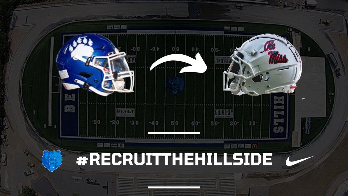 Sylvan Hills Bears Football (@shbearsfb) on Twitter photo Thank you to <a href="/CoachSchoonie/">Jake Schoonover</a> and <a href="/OleMissFB/">Ole Miss Football</a> for checking on the Bears yesterday! #recruitthehillside Thank you to <a href="/CoachSchoonie/">Jake Schoonover</a> and <a href="/OleMissFB/">Ole Miss Football</a> for checking on the Bears yesterday! #recruitthehillside
