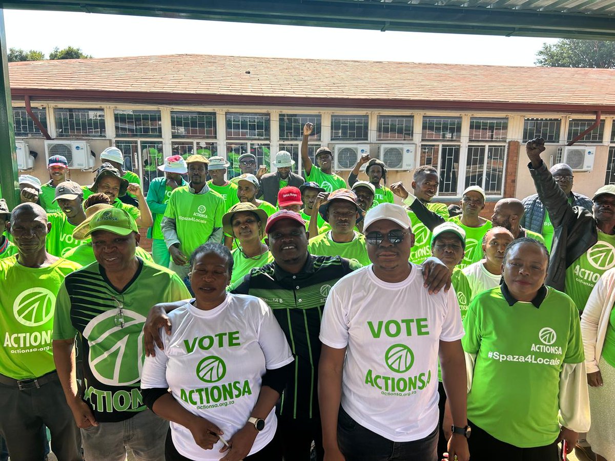 DonaldButhane's tweet image. TSHWANE:Mamelodi Ward 28 Branch Launched Successfully.

Congratulations Martha Makete for being elected as Ward 28 Branch Chairperson.

#ActionSA
#BuildingStructures