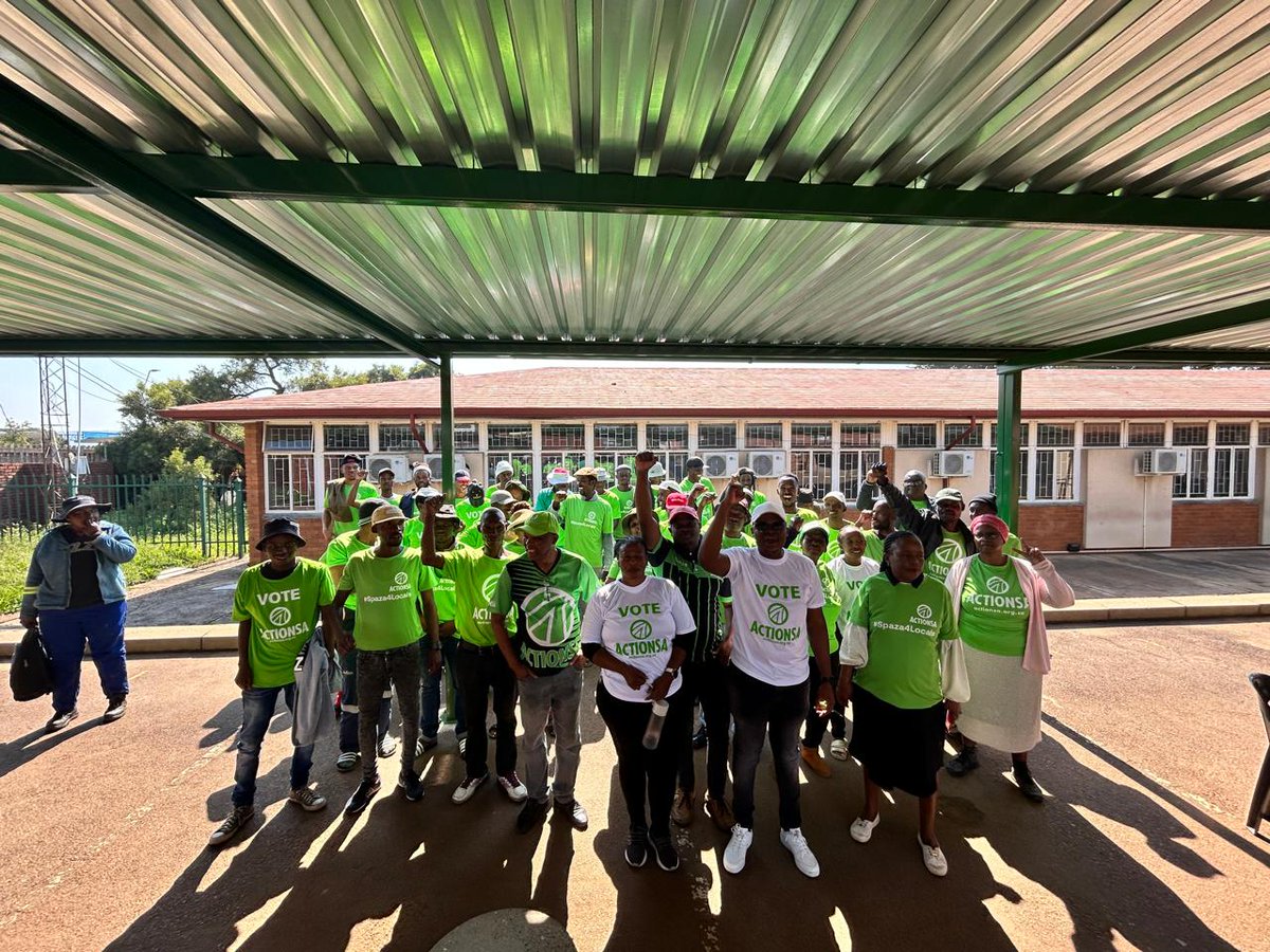 DonaldButhane's tweet image. TSHWANE:Mamelodi Ward 28 Branch Launched Successfully.

Congratulations Martha Makete for being elected as Ward 28 Branch Chairperson.

#ActionSA
#BuildingStructures