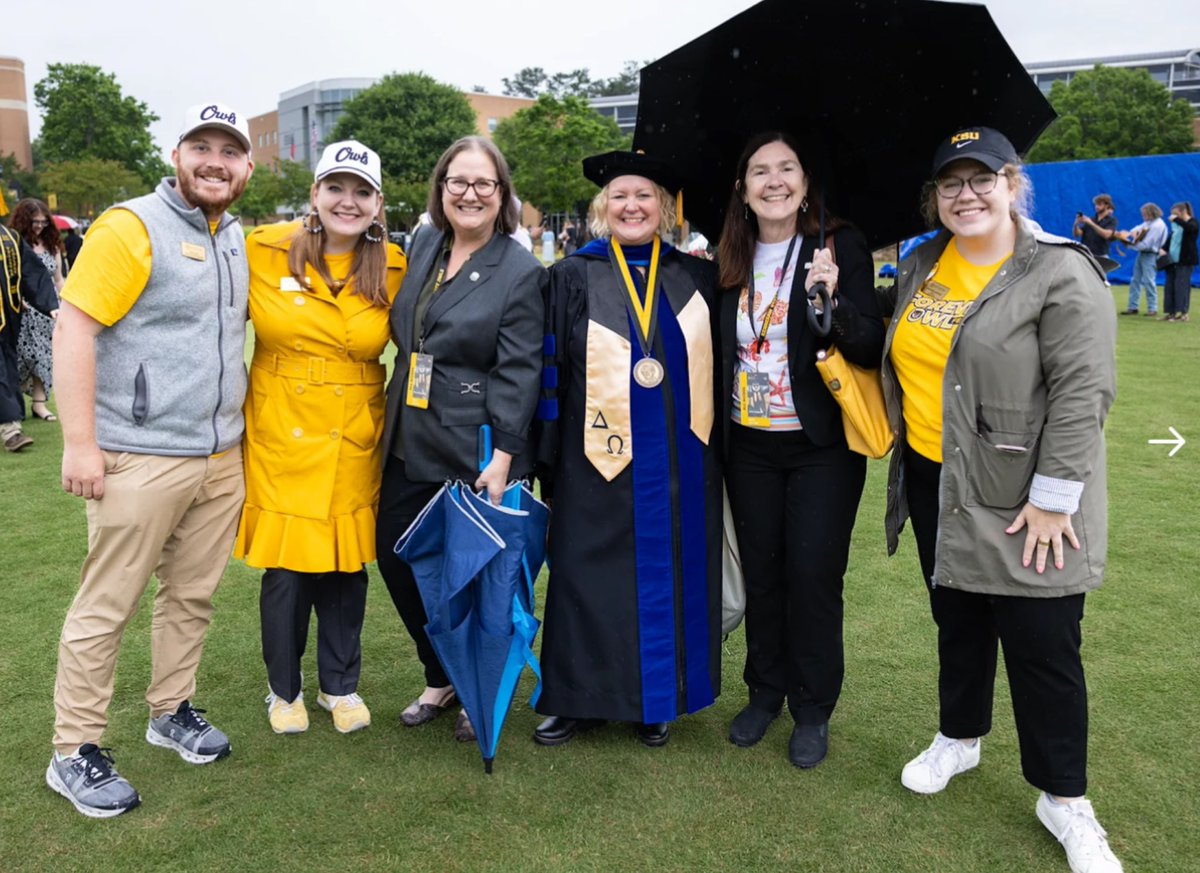 Dr. Monica Swahn (@mhswahn) on Twitter photo What a fantastic day it was, and we kept smiling in the rain! Here is a shout out and thanks for our terrific collaborations and partnerships with the amazing KSU Deans and alumni team. 🦉🙏🏼 🎉🦉
#teamwork #foreverowls #gratitude #transforminglives #KSU <a href="/wellstarcollege/">Wellstar College</a> What a fantastic day it was, and we kept smiling in the rain! Here is a shout out and thanks for our terrific collaborations and partnerships with the amazing KSU Deans and alumni team. 🦉🙏🏼 🎉🦉
#teamwork #foreverowls #gratitude #transforminglives #KSU <a href="/wellstarcollege/">Wellstar College</a>