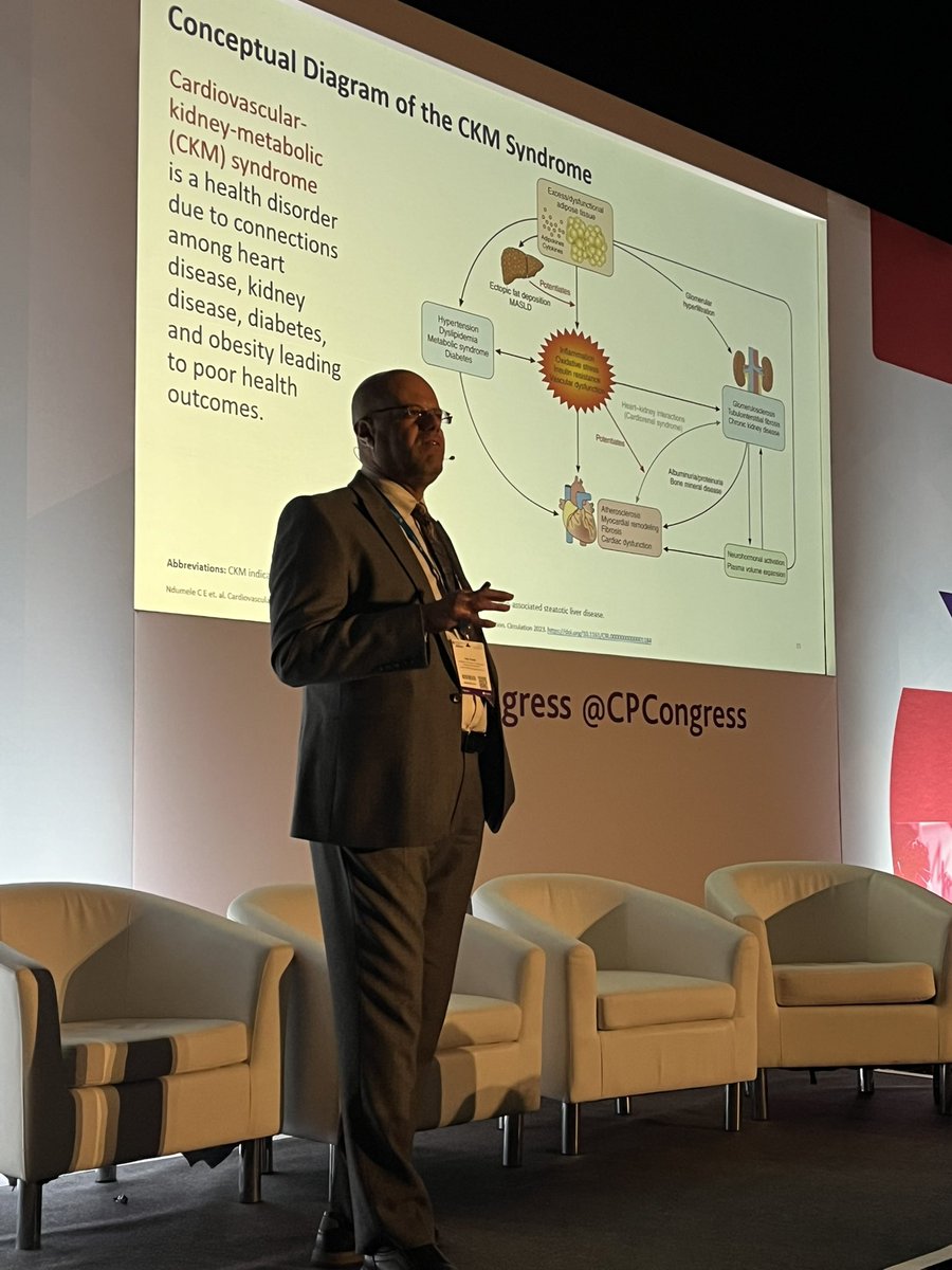 mwbstyles's tweet image. Adiposity drives cardiovascular kidney metabolic syndrome, we need to focus on stage 1, dealing with obesity @DrRaniKhatib @CPCongress