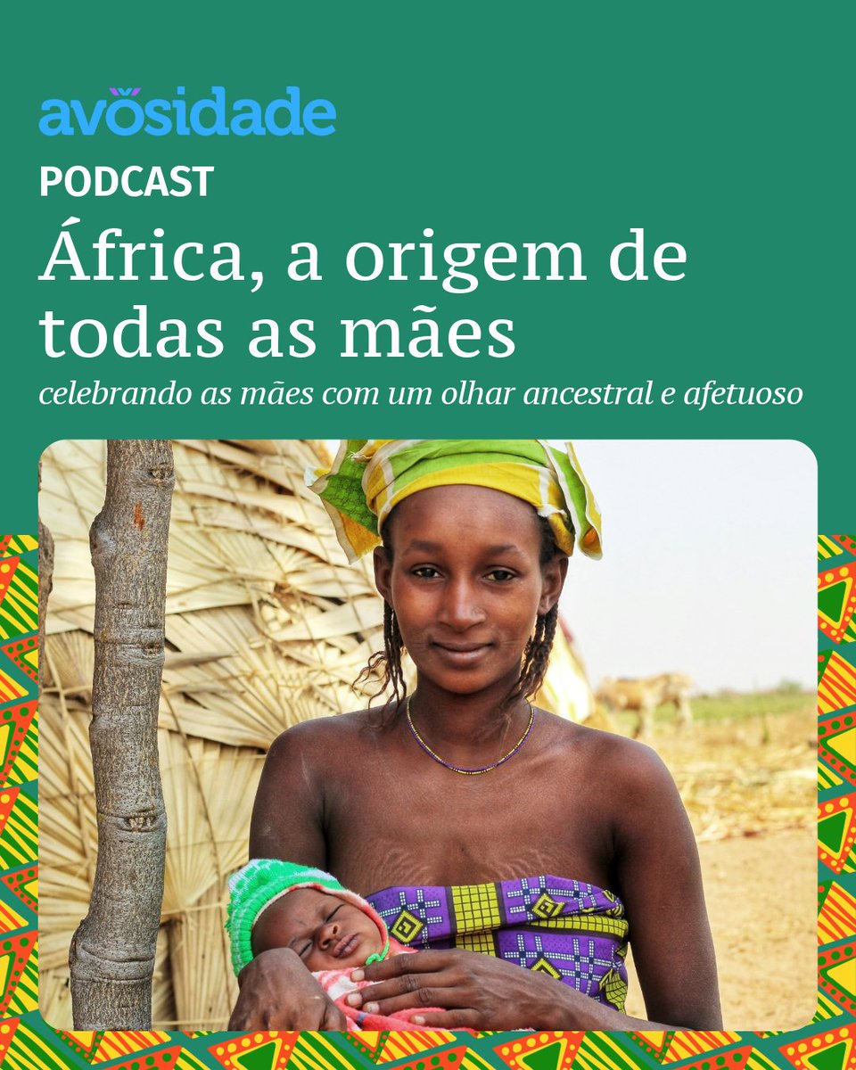 avosidade's tweet photo. 🌍Neste episódio especial de Dia das Mães, celebramos a ancestralidade, o afeto e a força das mulheres africanas que moldaram a humanidade.
🎶Uma homenagem em palavras e canções que tocam o coração
💛 Acesse o link:
https://t.co/7qDa2N4Mdp
#avosidade #diadasmães #mãesafricanas https://t.co/zfOZjerEQs