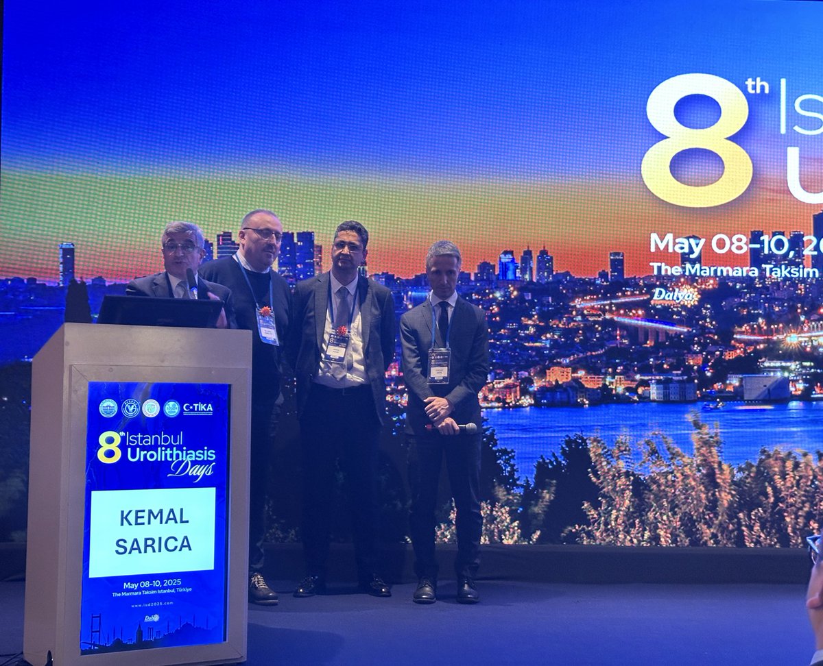 Bilge Turedi (@bilgeturedi_) on Twitter photo Thanks to the amazing team behind the 8th Istanbul Urolithiasis Days — what a real ‘stone fest’ with brilliant minds from across the globe!
Can’t wait for what’s next! #iud2025
<a href="/drkemalsarica/">Kemal Sarıca</a> <a href="/elgrecocan/">Murat Can Kiremit</a> <a href="/tzevattefik/">Tzevat TEFIK</a> <a href="/ardatar/">Feyzi Arda ATAR</a> Thanks to the amazing team behind the 8th Istanbul Urolithiasis Days — what a real ‘stone fest’ with brilliant minds from across the globe!
Can’t wait for what’s next! #iud2025
<a href="/drkemalsarica/">Kemal Sarıca</a> <a href="/elgrecocan/">Murat Can Kiremit</a> <a href="/tzevattefik/">Tzevat TEFIK</a> <a href="/ardatar/">Feyzi Arda ATAR</a>