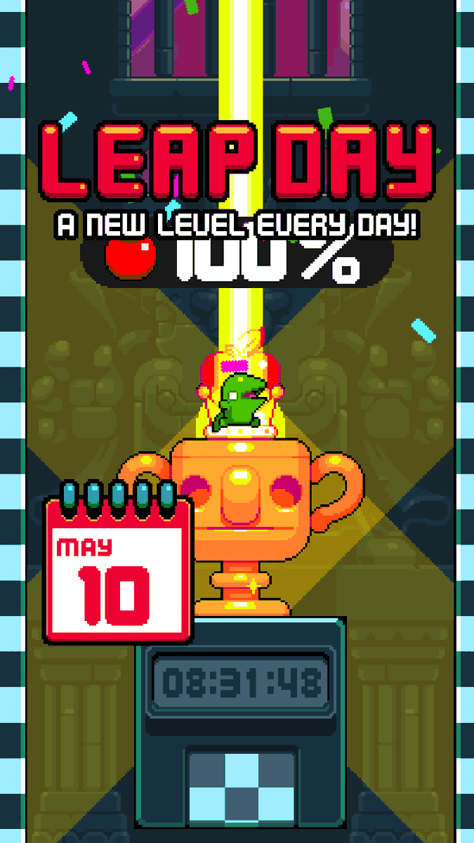 leapdayday's tweet photo. Just beat 10/05/2025 in Nitrome's #Leapday! https://t.co/XYSARTUXsw